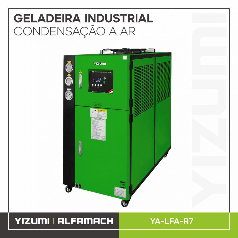 Geladeira Industrial Condensação a Ar Série YA-LFA-R7